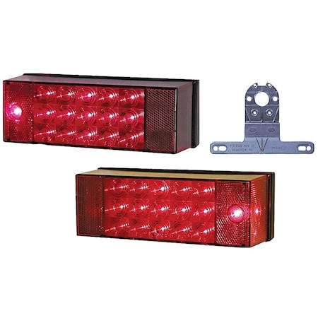 Pm Company LED Light Kit, 12 V, 2Lamp, LED Lamp, Red Lamp V947