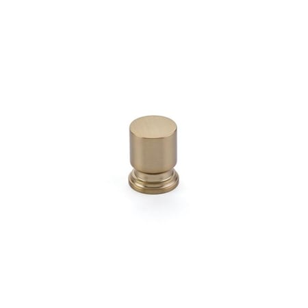 Patioplus 1 in. Prosser Cabinet Knob, Satin Brass PA3236577