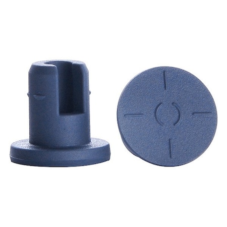 Wheaton Stopper, 8.9 mm H, Bromobutyl, Gray, PK285 W988005-S