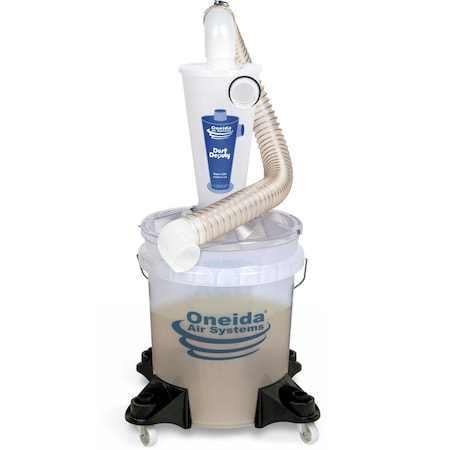 Oneida Air Systems Dust Deputy 29.75 in. L X 17.75 in. W X 17.75 in. D Deluxe Wet/Dry Vac Cyclone Se AXD000004B