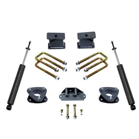 Maxtrac Suspension 4 in. Blocks Rear Suspension Lift Kit for 2004-2015 Nissan Titan MXT905340