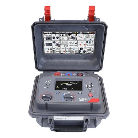 Megger InsulationResistTester, Briefcase, 12.4"H S1-568/2