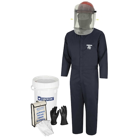 Oberon Arc Flash Clothing Kit, Navy, L EV-BKT-TL-9