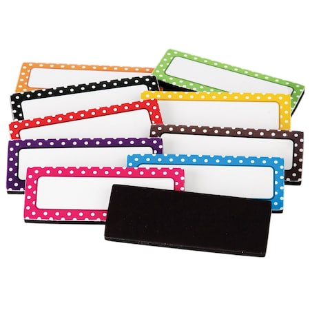 Teacher Created Resources Polka Dots Magnetic Labels, 30PK 20650