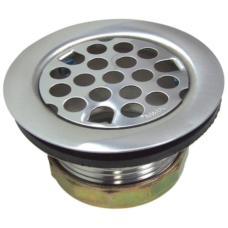 Danco Basket Strainer Assembly, Brass, Chrome 89072