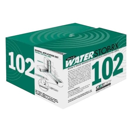 Cetco Bentonite Waterstop, 33.33ft L, Black RX102