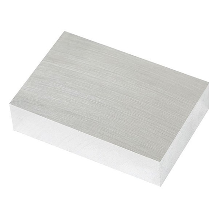 Zoro Select AluminumPrecisionBlank, 3in-L, 2in-W GB-6061-0750-02-03