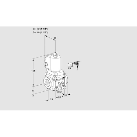 Honeywell Kromschroder VAS232/40R/NWSL KS88008889