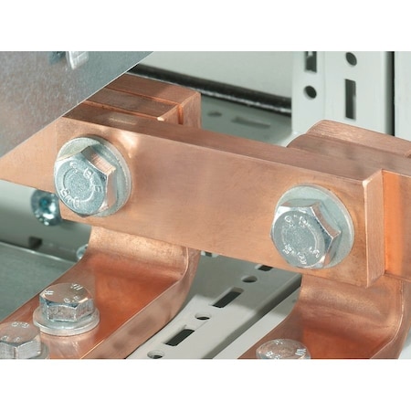 Rittal Baying Bracket E-Cu 30X5 Mm For Pe/Pen Flat Busbars 9661355