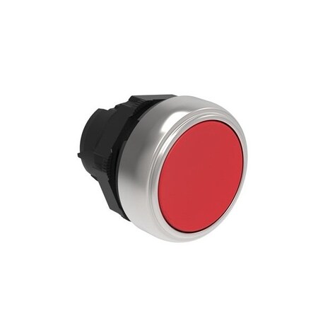 Lovato Maintained Red 22Mm Flush Button, 10PK LPCQ104