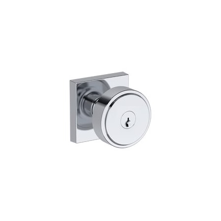 Baldwin Residential Door Knobs Keyed Entry Reversible Bright Chrome ENVASCSR260