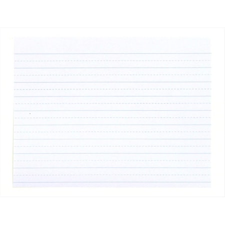Pen2Paper 10.5 x 8 In. Sulphite Long Way Ruled Paper Without Margin, Bright White, 500PK PE923362