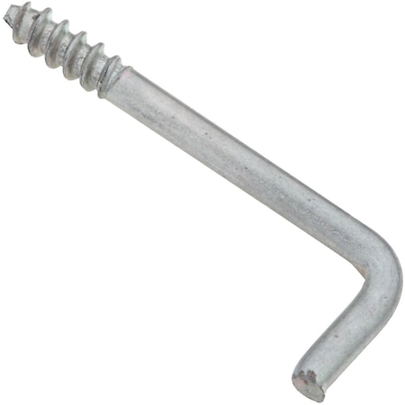 National Hardware Square Bend Screw Hook Shoulder Hook, 12 Count N120-477