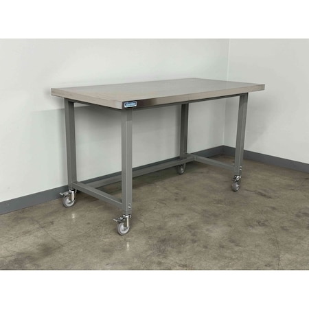 Stackbin Workbench, Mobile, Tubular, Frame S6036-1012-BG