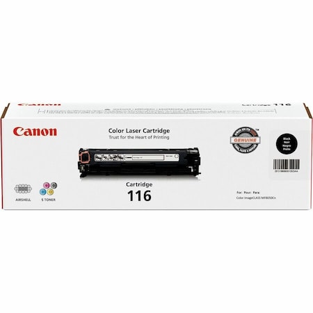 Canon Cartridge, Laser, 332, Yellow CRTDG116BK