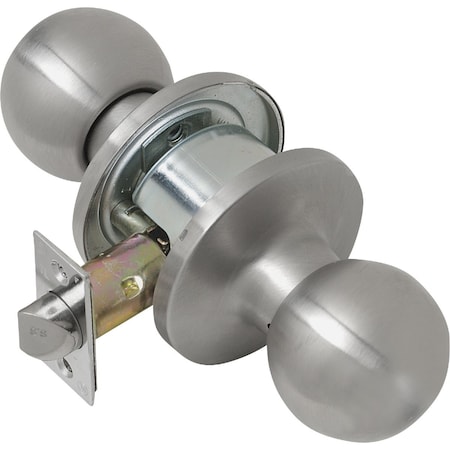 Tell Satin Stainless Steel Hall & Closet Door Knob CL100051