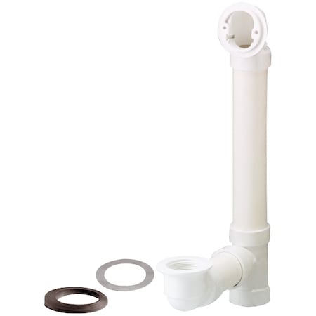 Keeney Mfg Schedule 40 PVC Bath Drain Overflow Body without Trim 660PVCK