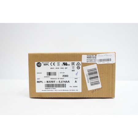 Allen Bradley SERVO MOTOR MPL-B220T-EJ74AA