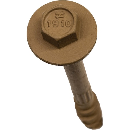 Simpson Strong-Tie Strong-Drive SDWH TIMBER-HEX Screw 0.195'' x 10'' 5/16 Hex DB Coating SDWH191000DB-RP1