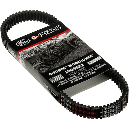 Gates G-Force Continuously Variable Transmission CVT Belt 19G4022