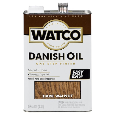 Watco Gal Dark Walnut Danish Oil Finish 65831