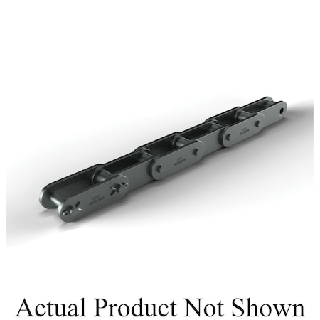 Hkk Chain HKK Aqua-Series II Double Pitch Riv Standard Conv, 50 ft OAL, 2 P, 5/8 Dia x 5/8 W, .156 THK Plate AADC080R1B