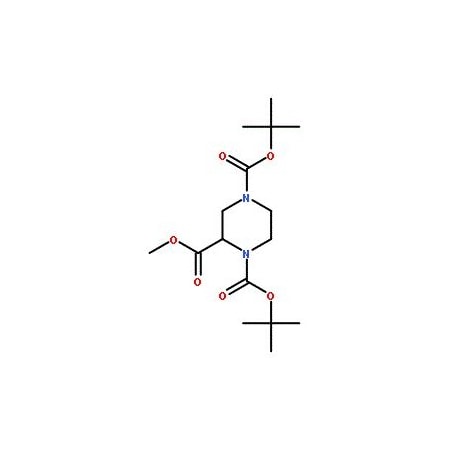 Ak Scientific Methyl 1, 4-Bis(Boc)-2-piperazinecarboxylate (10g), CAS 171504-98-6 X3531-10g