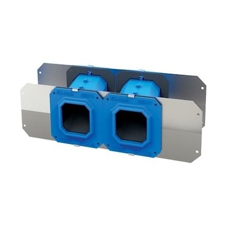 Sti Firestop STI EZ Path Series 33NEZ Smoke and Acoustical Pathway, Two Gang Kit NEZDP233