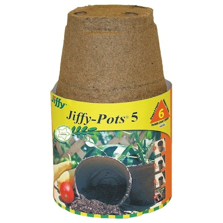 Green Garden Products, Llc 6Pk 5" Rnd Peat Pot JP506