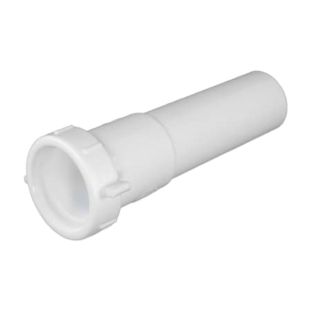 Everflow 1-1/2" x 6" Plastic Extension Tube for Tubular Drain Applications P2246