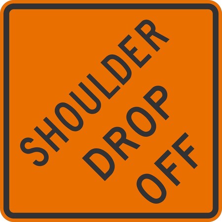 Lyle W8-9A, Shoulder Drop Off, 24x24, Engineer Grade, Yellow G-12795-EG_24x24