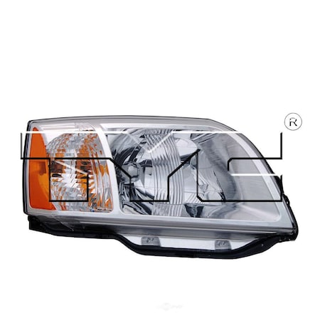Tyc Capa Certified Headlight Assembly 20-6987-00-9