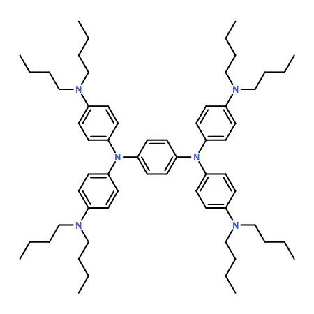 Ak Scientific N, N, N', N'-Tetrakis[4-(dibutylamino)phenyl]benzene-1, 4-diamine (1g), CAS 4182-80-3 X4110-1g