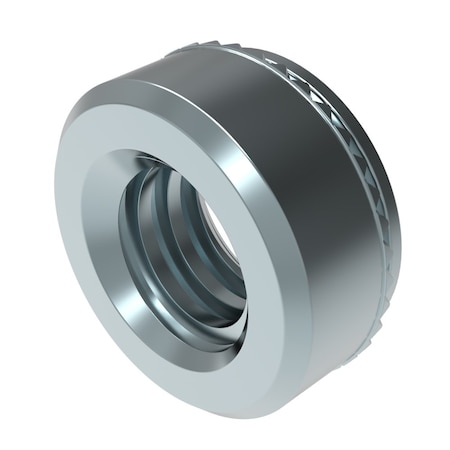 Southco Fast Lead Receptacle, Medium Size, Press-In Steel, Zinc Plate, Bright chromate, plus sealer 12-44-101-11