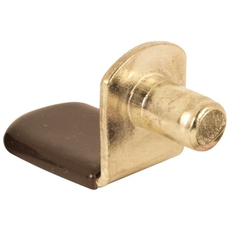 Prime-Line Shelf Support Peg, Brass, Brown 747-5221