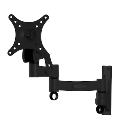 Electronic Master TygerClaw 10 in 24 in. Full-Motion Wall Mount - Black LCD271BLK