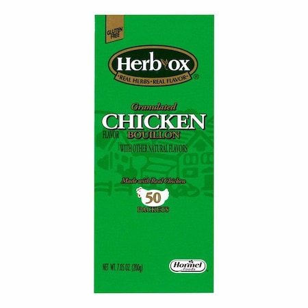 Herb-Ox Instant Broth Chicken Flavor Liquid 7.5 oz. Individual Packet, 300PK 34793