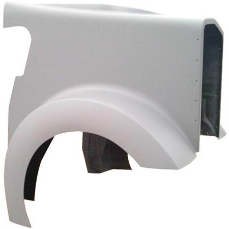 Replacement For Kenworth W900L Aerocab Year 1998 Fiberglass Ram Air Hood
