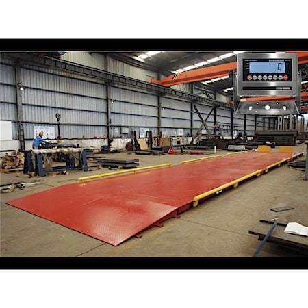 Selleton Scales Truck Axle Cargo Scale, 30 ft x 10 ft SL-934-30X10