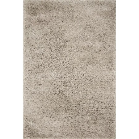 Loloi 2 ft. -3 in. x 3 ft. -9 in. Mila Shag Rug - Grey MMILMIL-01GY002339