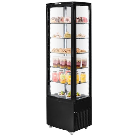 Vevor Refrigerated Display Case Bakery Display Fridge Case 9.8 cu ft/278L 5-Tier XC-278L
