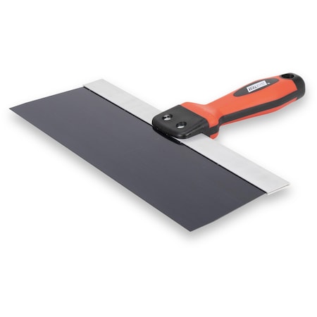 Wal-Board Tools Drywall Taping Knife, 12" Blue Steel Blade, Soft Grip Handle 019-042