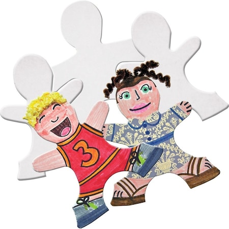 Roylco R52024 Roylco Kid Puzzle Pieces - 4.5 in. x 6 in. - 24-pkg R52024