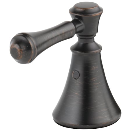 Delta Cassidy Metal Lever Handle Set - Deck Mount Bathroom & Bidet H297RB