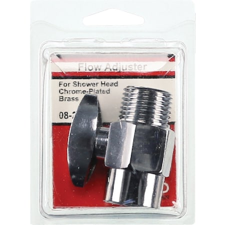 Westlake Pipe & Fittings Chrome 1/2'' Outlet Adjustable Shower Flow Control 8/1/2471