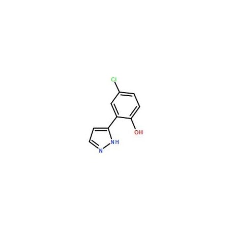Ak Scientific 4-Chloro-2-(1H-pyrazol-3-yl)phenol (1g), CAS 18704-67-1 5585AH-1g