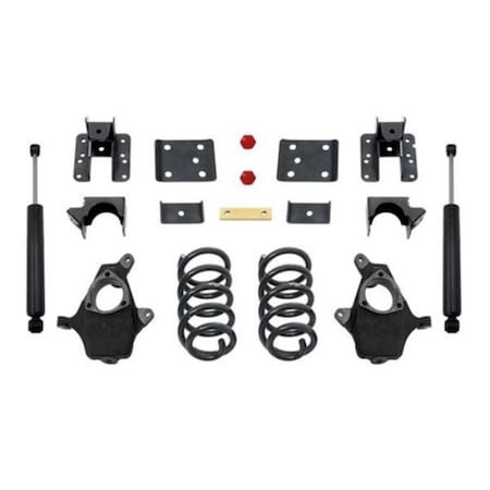 Superjock 3 & 5 in. Lowering Kit Shocks for 2014-16 GM Sierra 1500 SU3629072