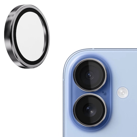 Gadget Guard Glass Camera Lens Protector For Apple Iphone 17 - Silver GGACXXC208AP19D