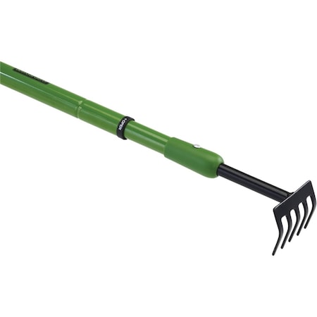 Best Garden 3.5'' Steel Landscape Rake, 5-Tine GT-921O