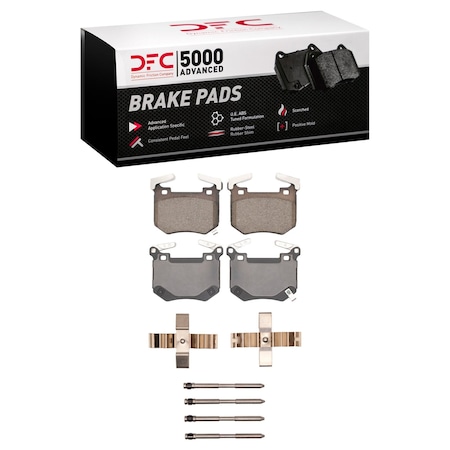 Dfc 5000 Advanced Disc Brake Pad Set,  1551-2144-01